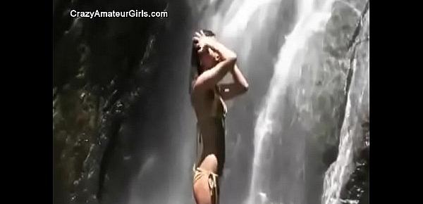  amateur asian teens beautiful naked waterfall